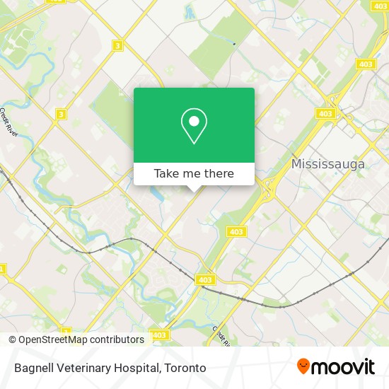 Bagnell Veterinary Hospital map