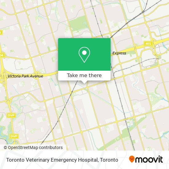 Toronto Veterinary Emergency Hospital plan