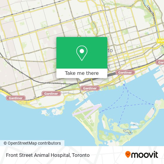 Front Street Animal Hospital map