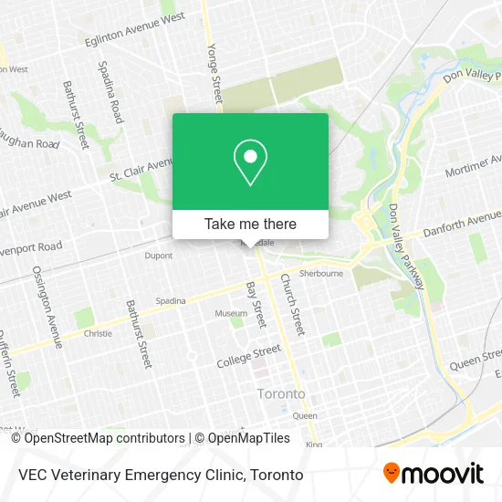 VEC Veterinary Emergency Clinic map