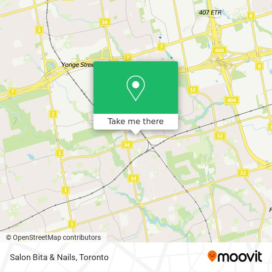 Salon Bita & Nails map