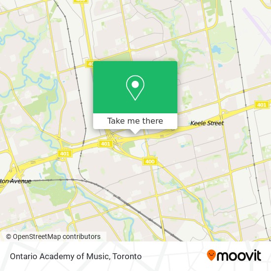 Ontario Academy of Music plan