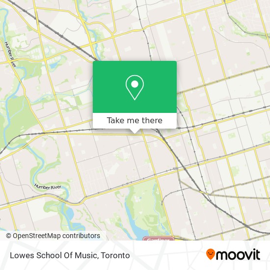 Lowes School Of Music map