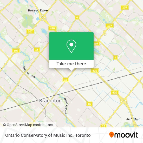 Ontario Conservatory of Music Inc. plan