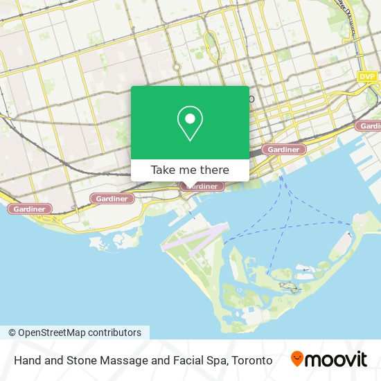 Hand and Stone Massage and Facial Spa map