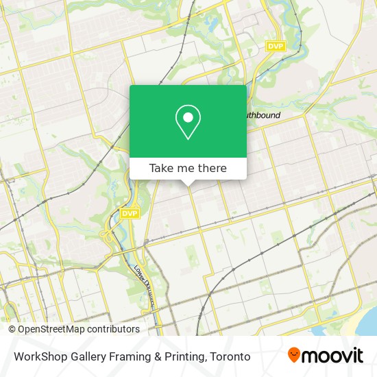 WorkShop Gallery Framing & Printing map