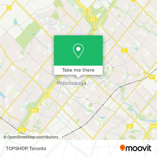 TOPSHOP map