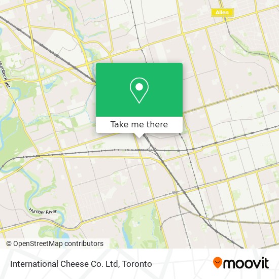 International Cheese Co. Ltd map