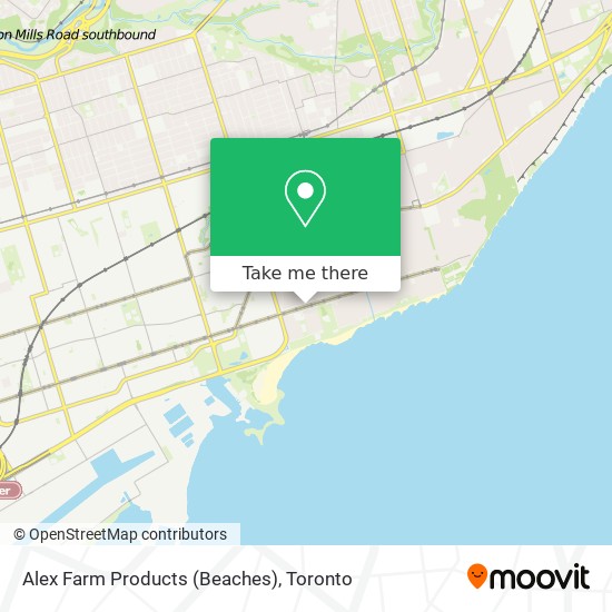 Alex Farm Products (Beaches) map