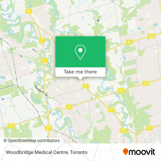 Woodbridge Medical Centre map