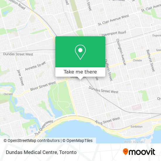 Dundas Medical Centre map