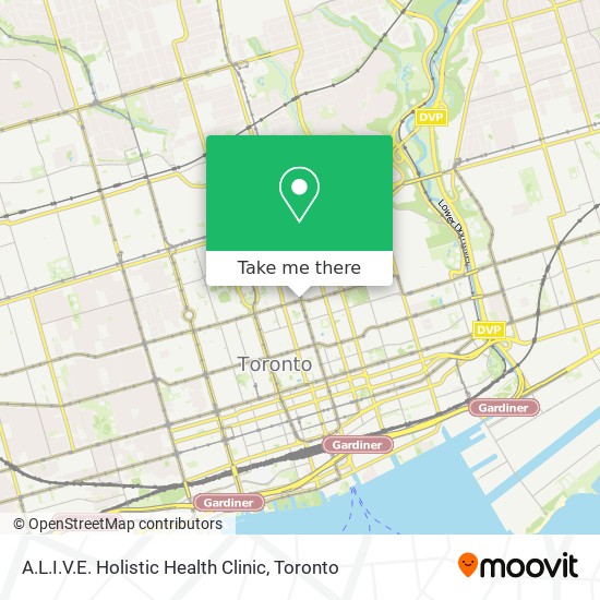 A.L.I.V.E. Holistic Health Clinic map