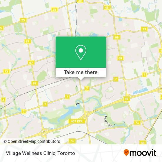 Village Wellness Clinic map