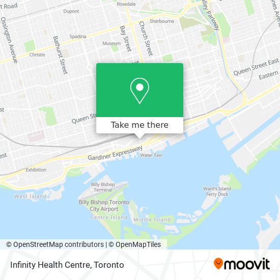 Infinity Health Centre map