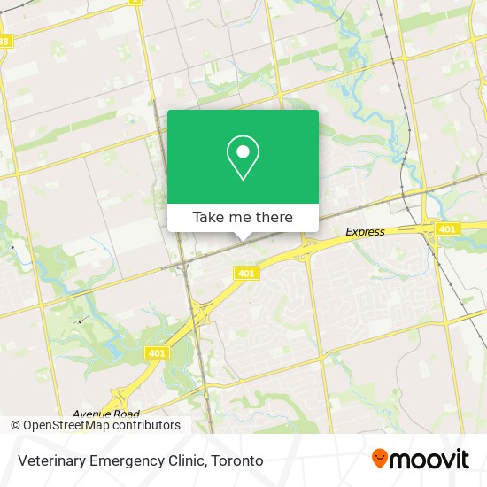 Veterinary Emergency Clinic map