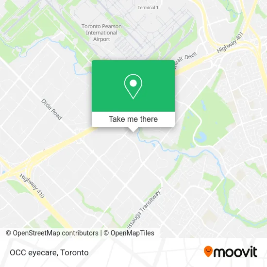 OCC eyecare map