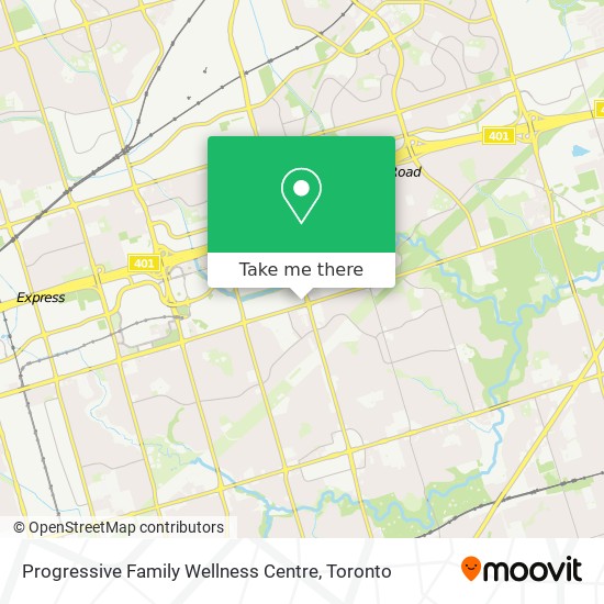 Progressive Family Wellness Centre map