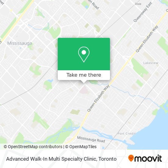 Advanced Walk-In Multi Specialty Clinic map