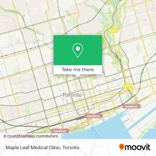 Maple Leaf Medical Clinic map