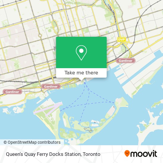 Queen's Quay Ferry Docks Station plan