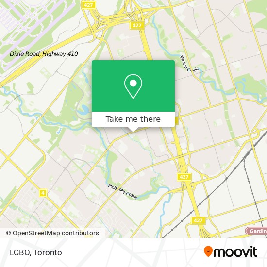 LCBO map