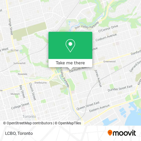 LCBO map