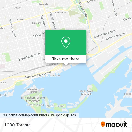 LCBO map