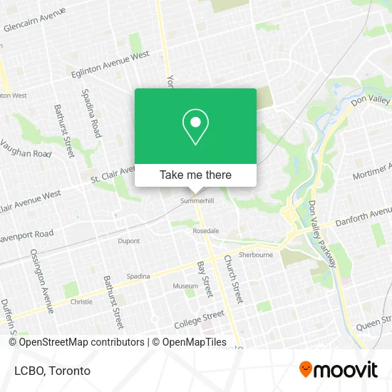 LCBO map