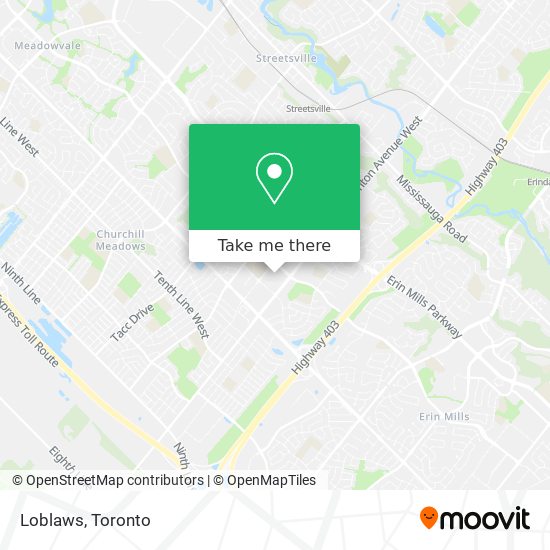 Loblaws map