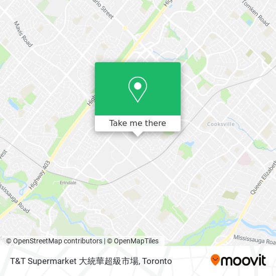 T&T Supermarket 大統華超級市場 plan