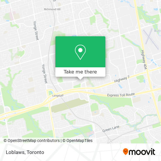 Loblaws map