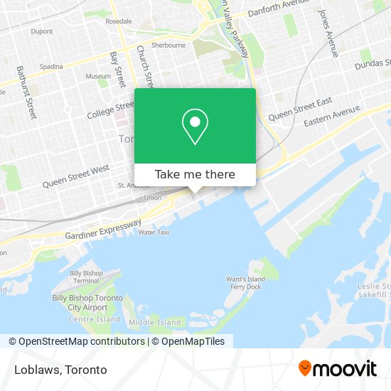 Loblaws map