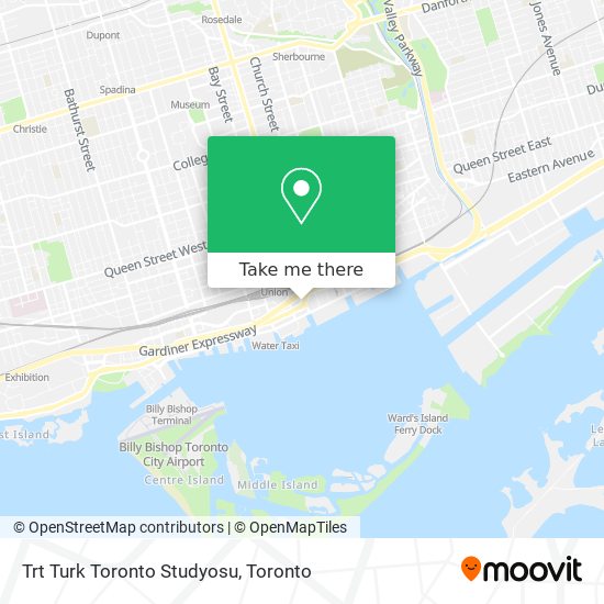 Trt Turk Toronto Studyosu map