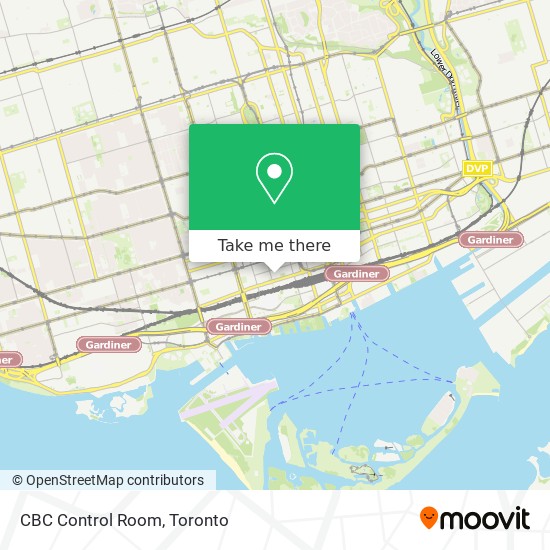 CBC Control Room map