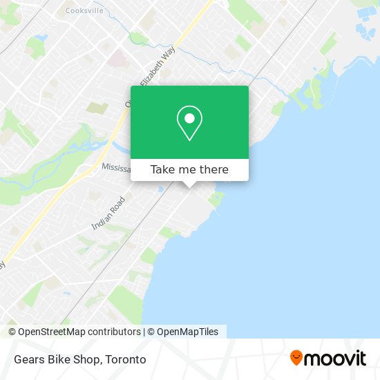 Gears Bike Shop map