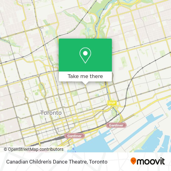 Canadian Children's Dance Theatre map