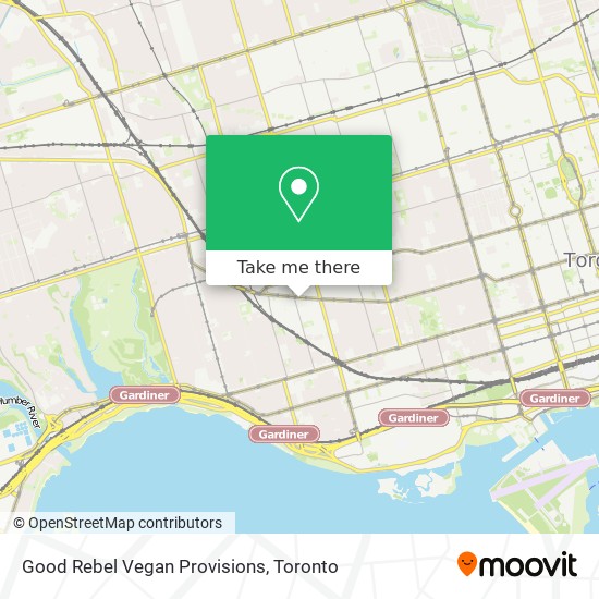 Good Rebel Vegan Provisions map