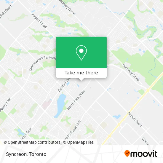 Syncreon map