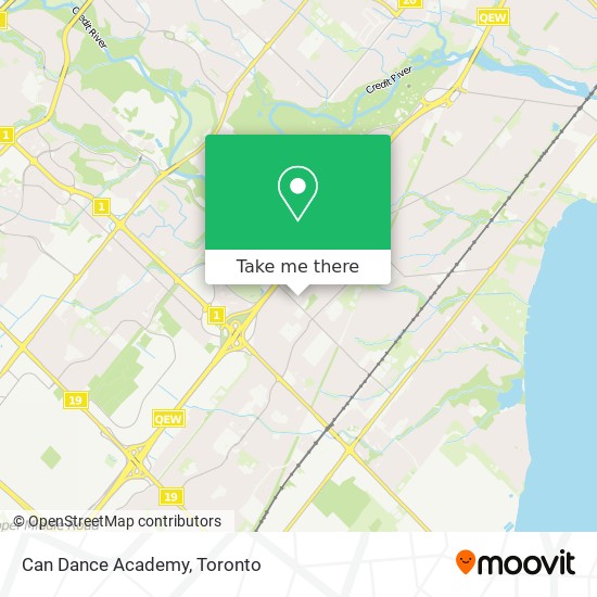 Can Dance Academy map