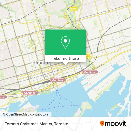 Toronto Christmas Market plan