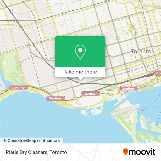 Platis Dry Cleaners map