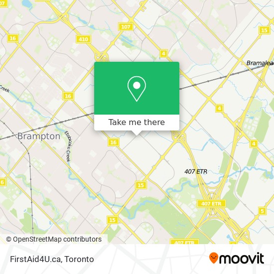 FirstAid4U.ca map