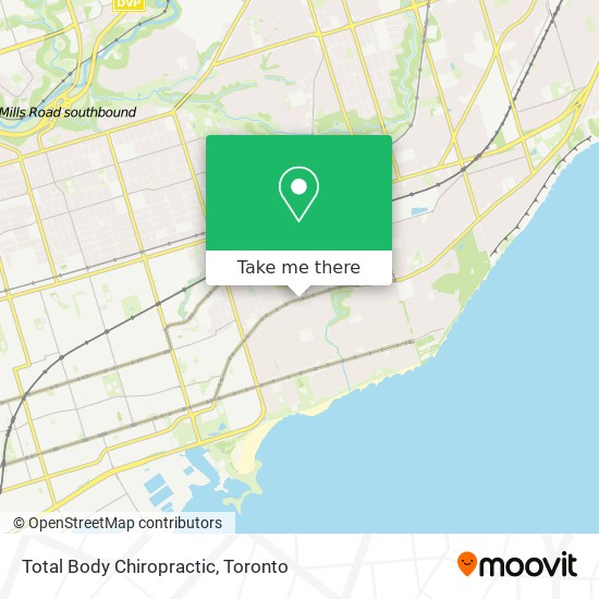 Total Body Chiropractic map