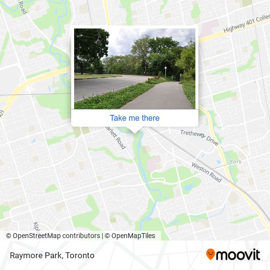 Raymore Park map