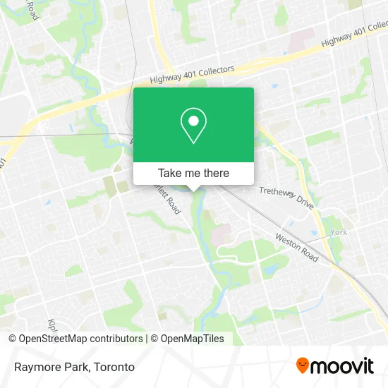 Raymore Park map