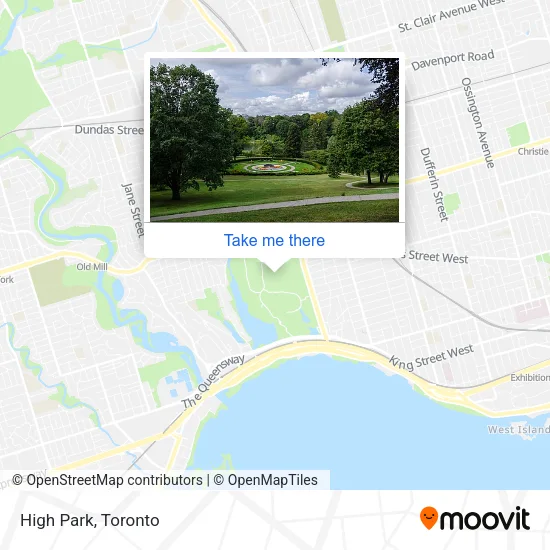 High Park map