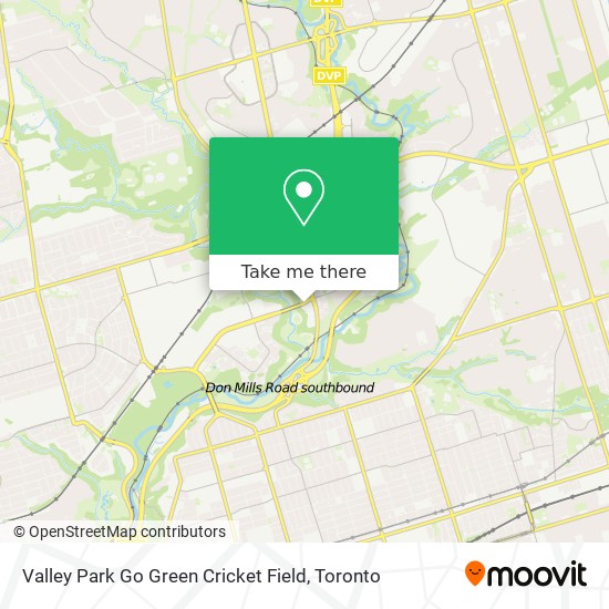 Valley Park Go Green Cricket Field map