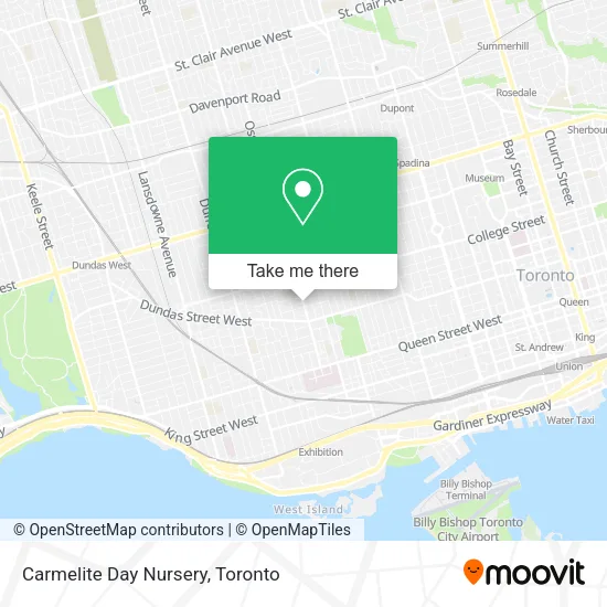 Carmelite Day Nursery map