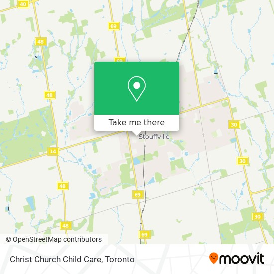Christ Church Child Care map