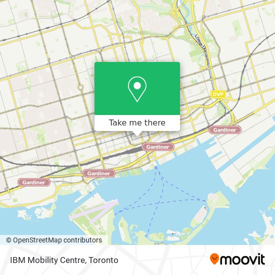 IBM Mobility Centre map